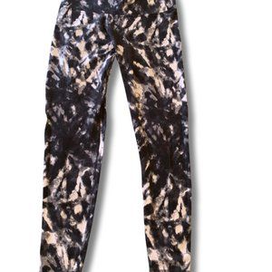 Black/White - Old Navy Active Balance Legging “Go Dry”  - XL Tall